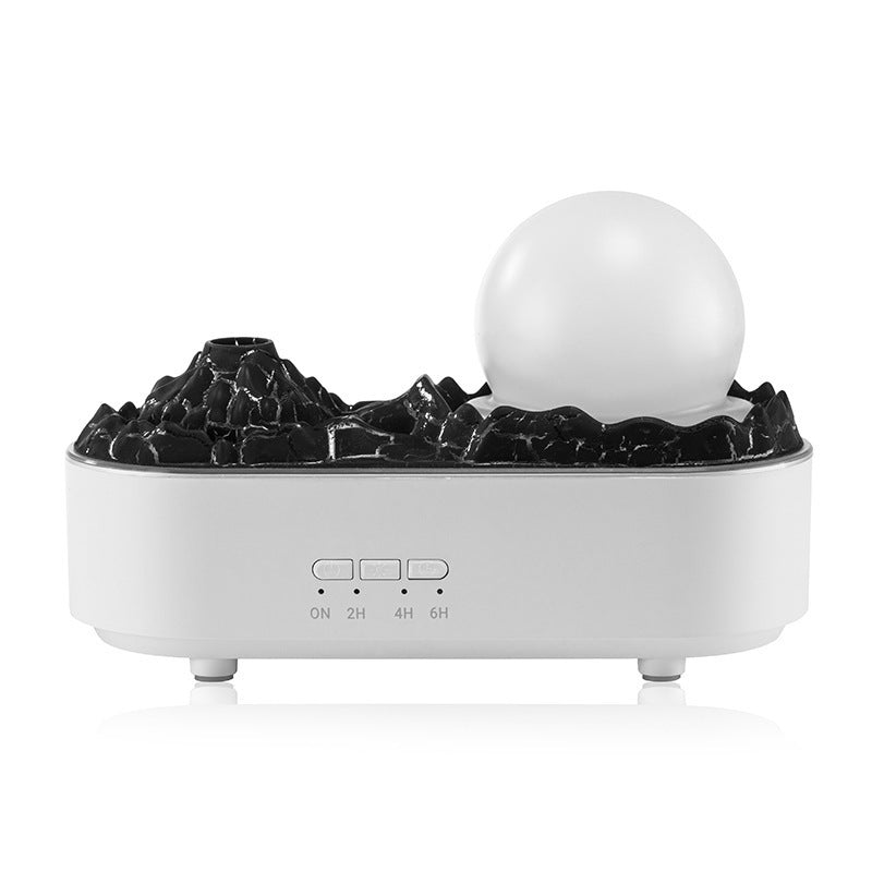 Lava Crystal Humidifier with Aromatherapy and Night Light