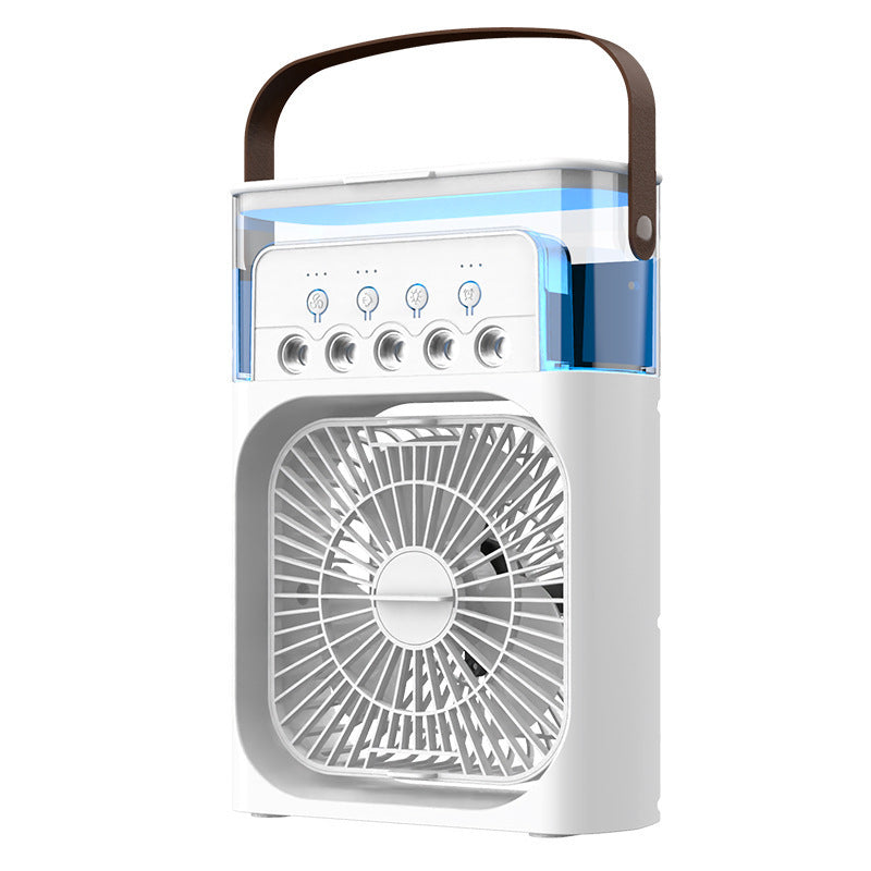 Spray humidifier fan