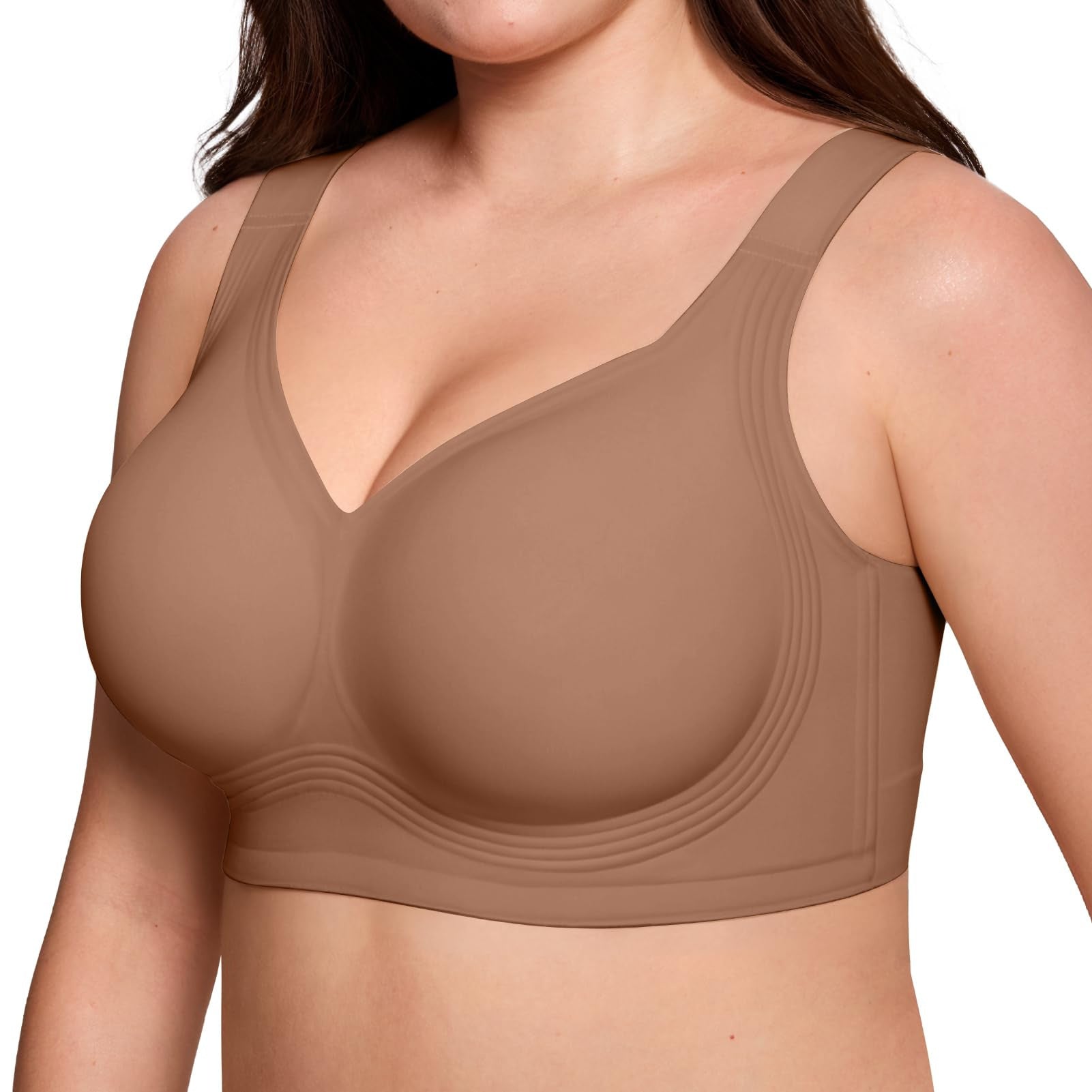 Full Cup Support Bra Seamless Comfort